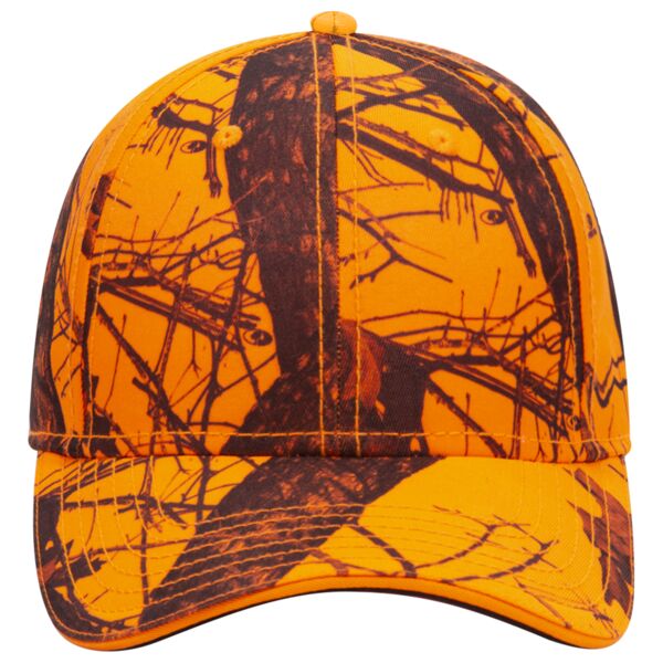OTTO CAP Mossy Oak Camouflage Sandwich Visor 6 Panel Low Profile Baseball Cap Thumbnail