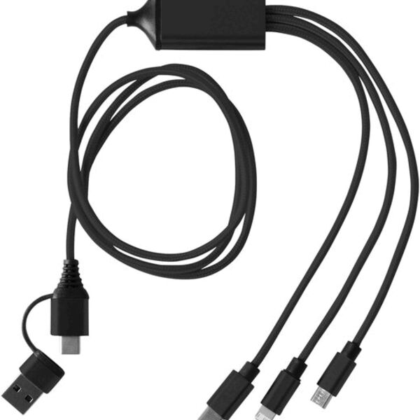 3-in-1 Charging Cable with Dual Input Thumbnail